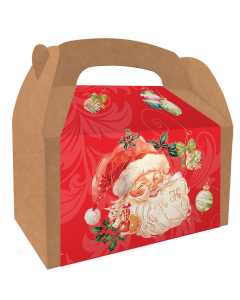 Guimauves 100g Noël « Ho Ho Ho » tête Père Noël DLUO : 02/2027