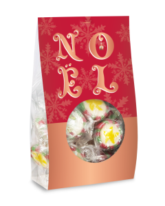 Bonbons Noël saveur pomme au four « N O Ë L » 75g DLUO: 06/2029