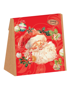 Chocoflakes 80g Noël « Joyeuses Fêtes » lutins DLUO : 02/2028