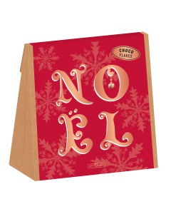 Chocoflakes 80g Noël « N O Ë L » typo DLUO : 02/2028
