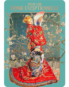 Carte postale Art&Plume divers « Femme exceptionnelle » KURZ Luxor 397, FSC Mix, PBN-COC-026121