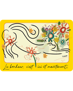 Carte postale Art&Plume divers « chat, bonheur » KURZ Luxor 397, FSC Mix, PBN-COC-026121